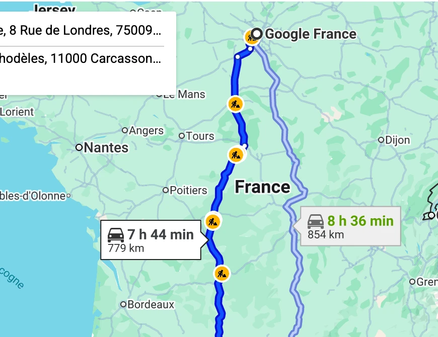 Indemnités kilométriques